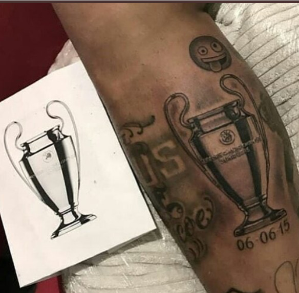 Neymar　Tattoo