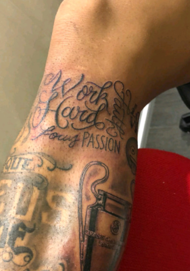 Neymar　Tattoo 