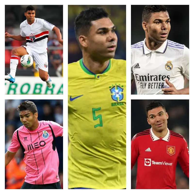 カゼミロの背番号・歴代まとめ｜クラブとブラジル代表で輝いた数字の