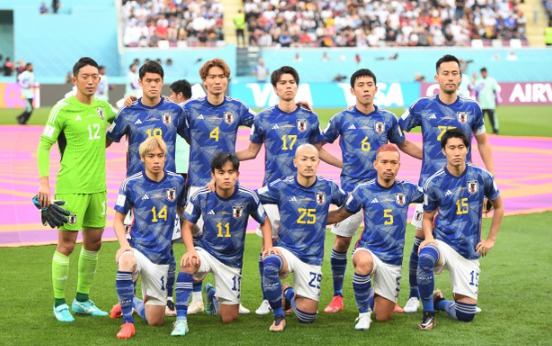 サッカー日本代表の写真