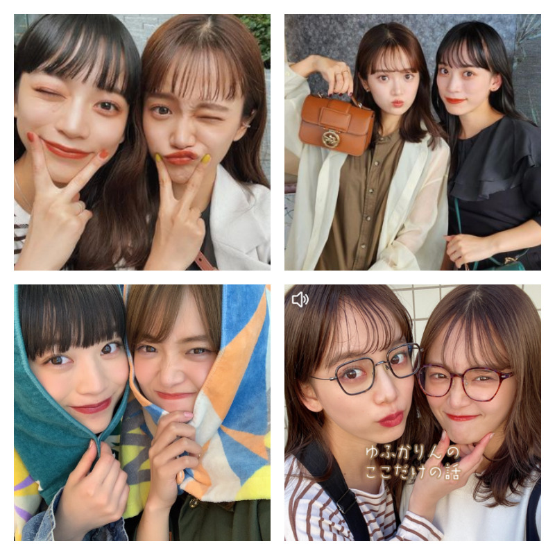 由布菜月さんと田久保夏鈴さんの写真