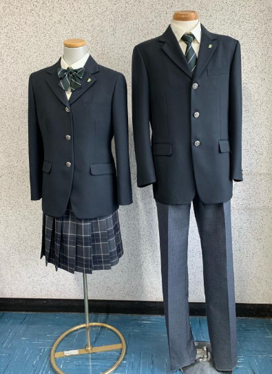 川崎北高校の制服の写真