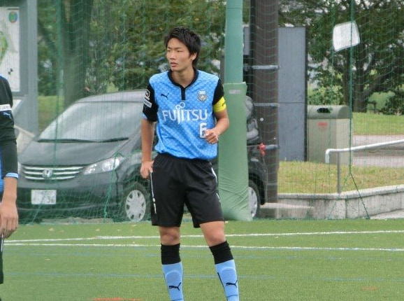 川崎フロンターレU-18時代の板倉滉選手の写真