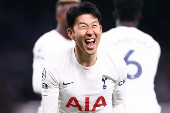 ソン・フンミン選手の写真