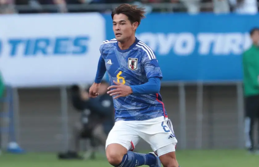 佐野海舟選手の写真