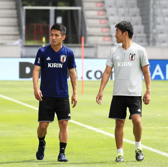 大島僚太選手の写真