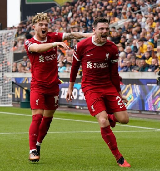 アンドリュー・ロバートソン選手の写真