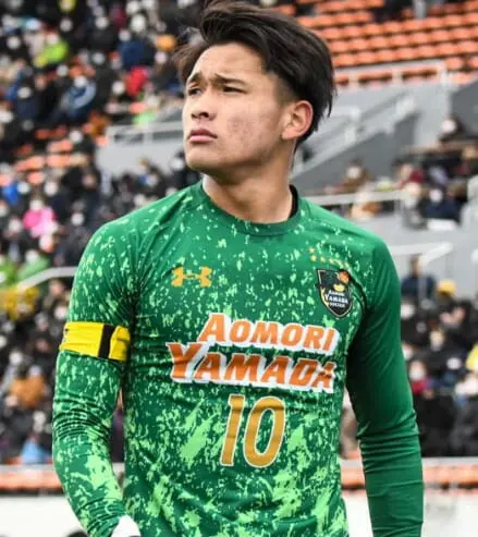 松木玖生選手の写真