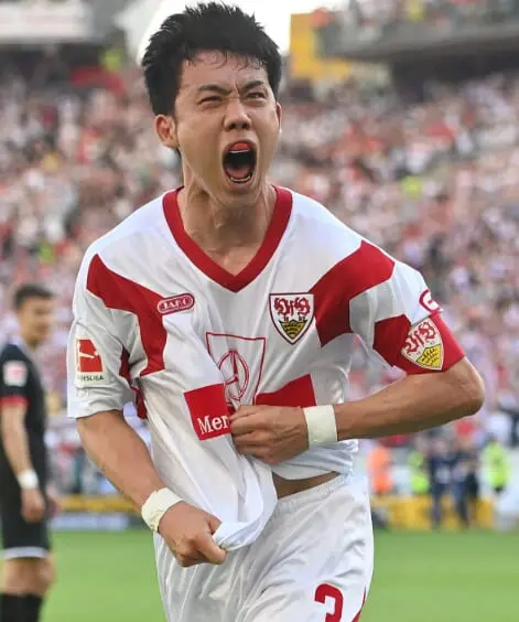 遠藤航選手の写真