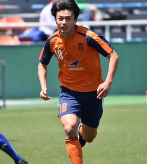上田綺世選手の写真