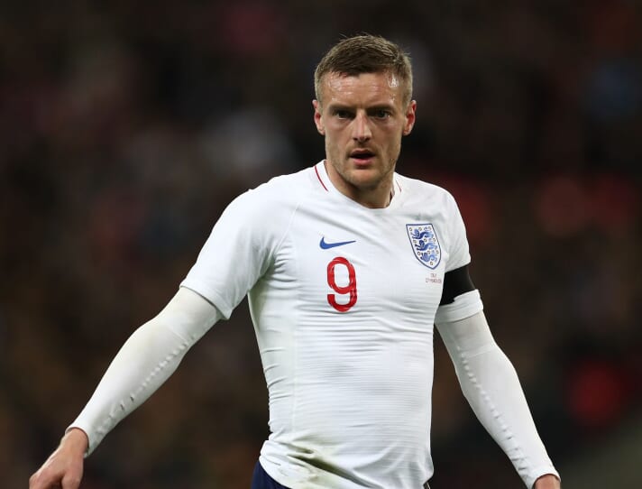 ジェイミー・ヴァーディ選手の写真