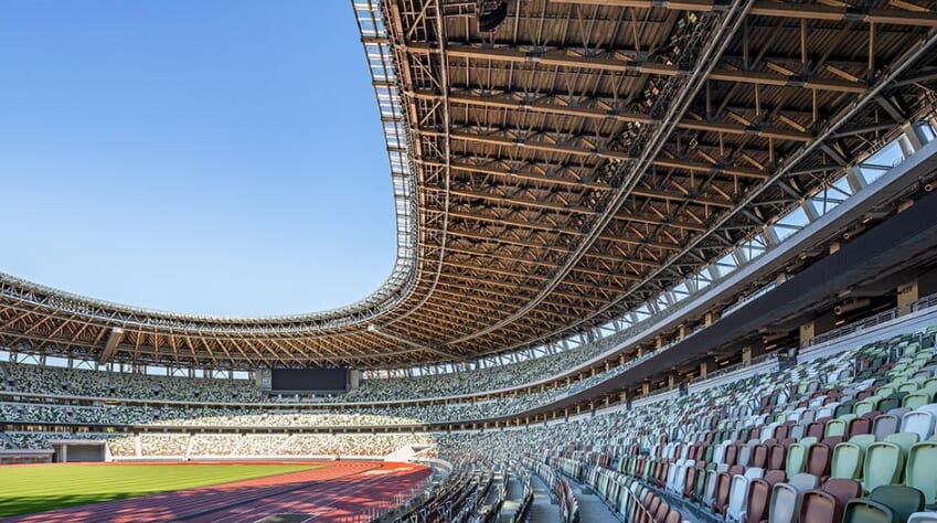 国立競技場の写真