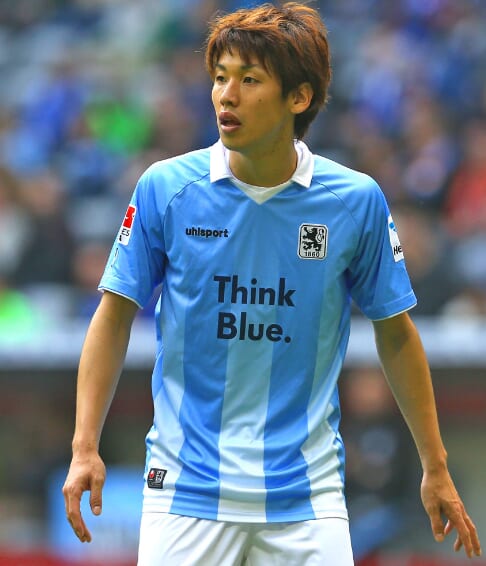 大迫勇也選手の写真