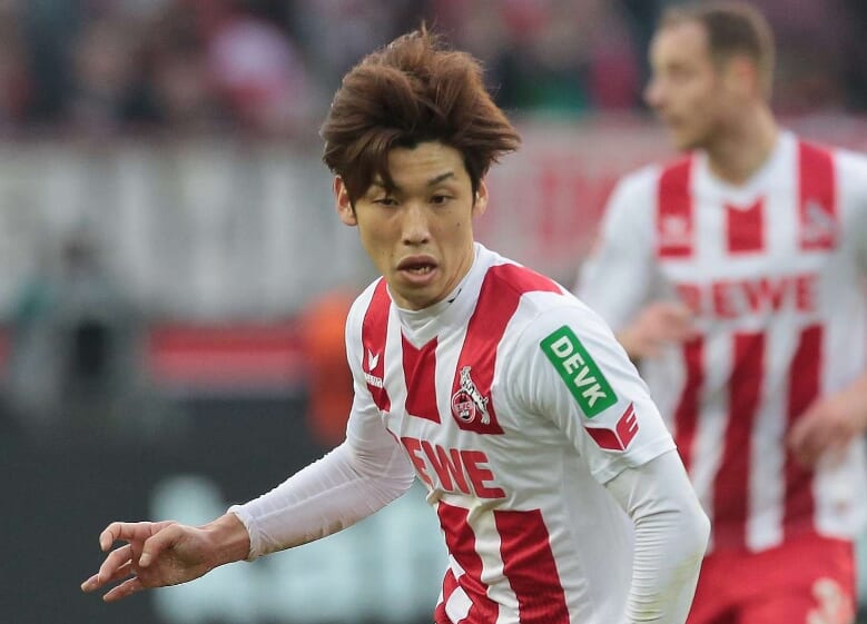 大迫勇也選手の写真