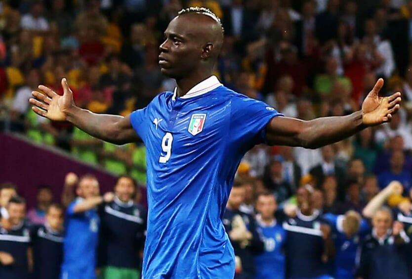 バロテッリ選手の写真