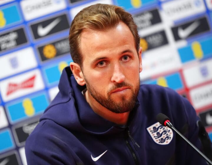 ハリー・ケイン選手の写真