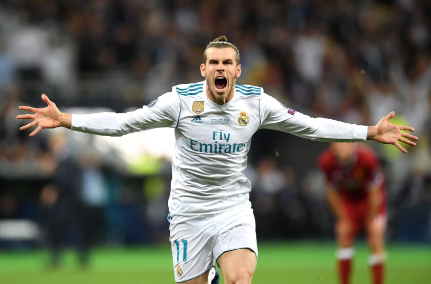 ガレス・ベイル選手の写真