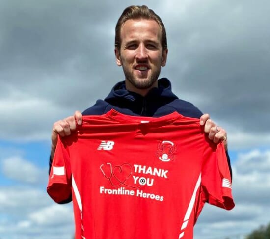 ハリー・ケイン選手の写真