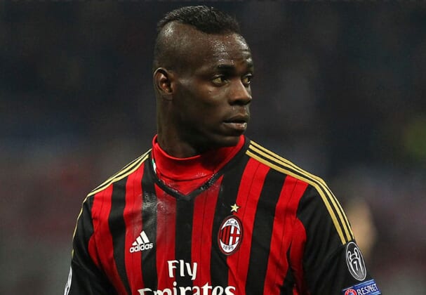 バロテッリ選手の写真