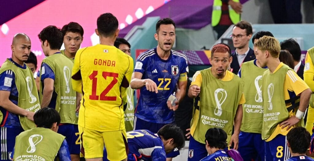 サッカー日本代表チームの写真