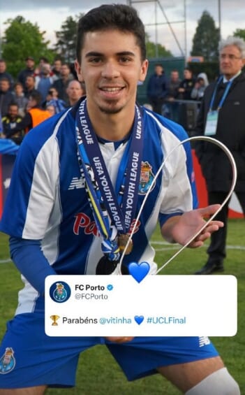 ヴィティーニャ選手の写真