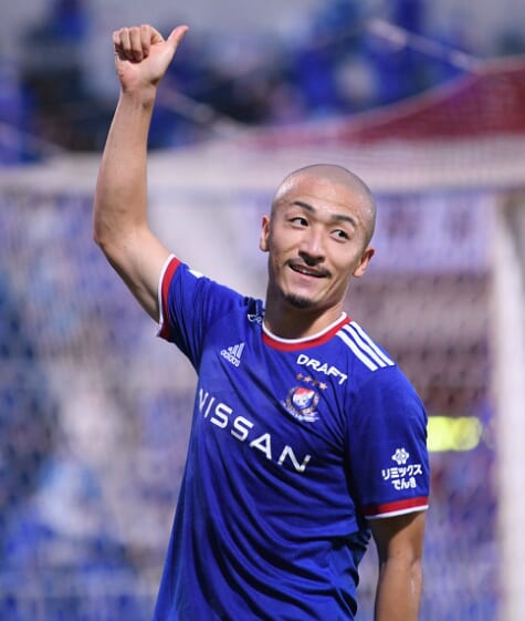 前田大然選手の写真