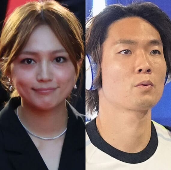 川口春奈さんと板倉滉選手の写真
